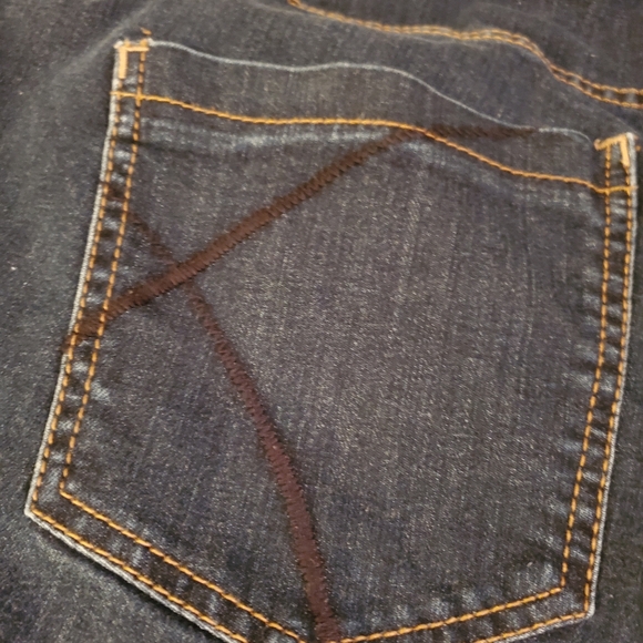 Lane Bryant 24 petite straight leg, bootcut jeans. Tighter tummy technology. - Picture 7 of 8